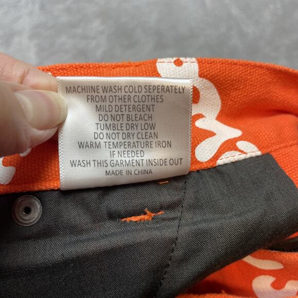 The Hundreds x A Clockwork Orange Jeans Mens 34 Denim Skater Carpenter Cargo NWT - Picture 6 of 11